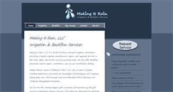 Desktop Screenshot of makingitrainnc.com